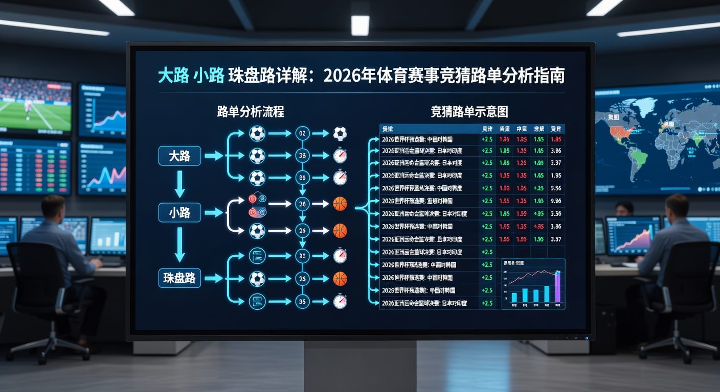 大路 小路 珠盘路走势解读