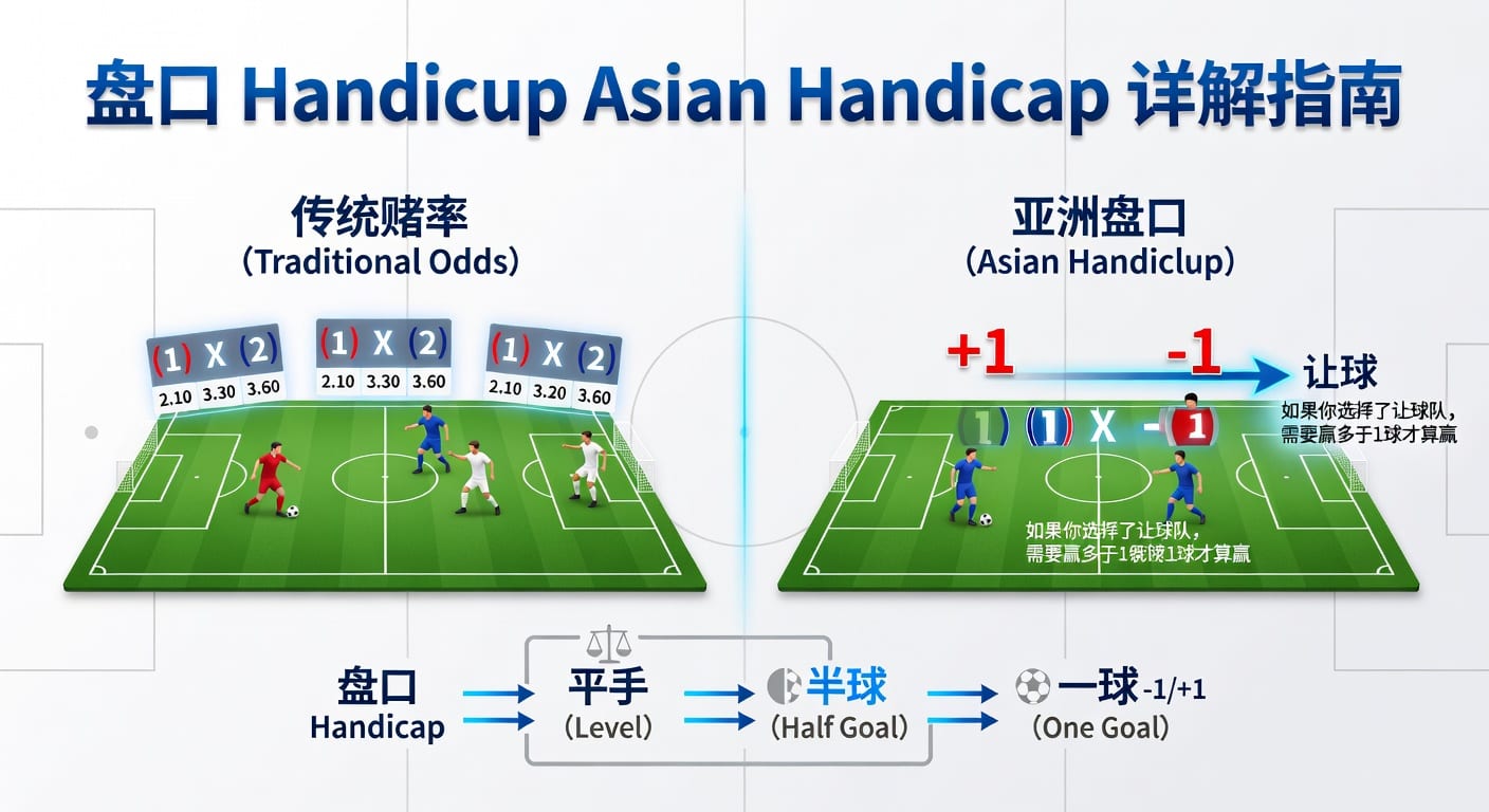 亚洲盘 asian handicap 实战解读：AG真人娱乐官网