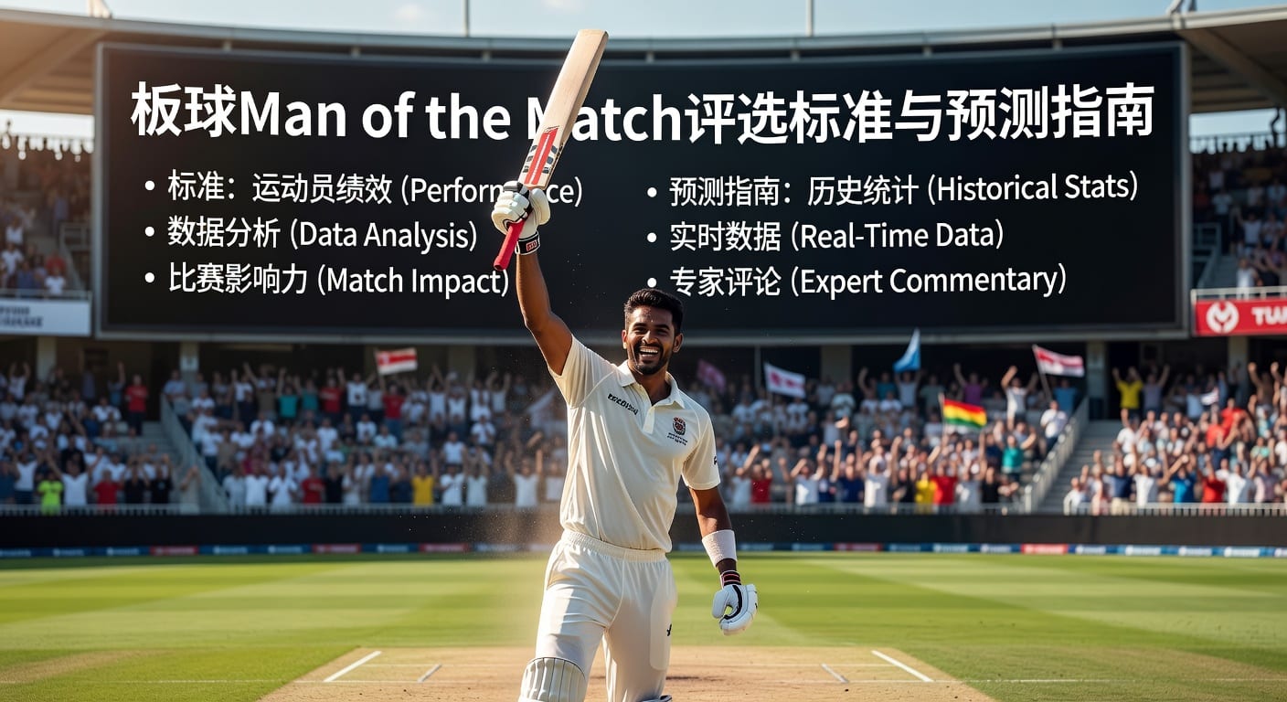 板球Man of the Match：2026年雷速体育官网评选逻辑
