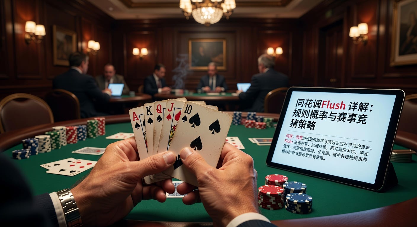 同花顺 straight flush 规则、概率与实战判断